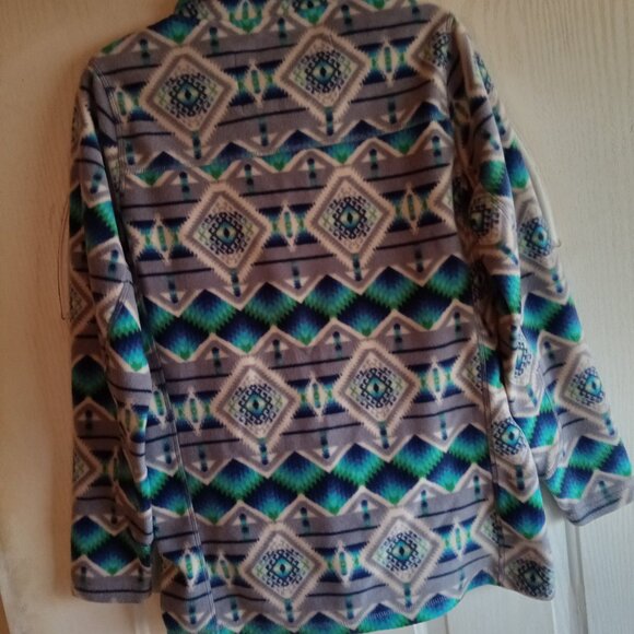 Powder River Outfitters by Panhandle Women's  Aztec 1/4 Zip Pullover Size Medium - Picture 2 of 7